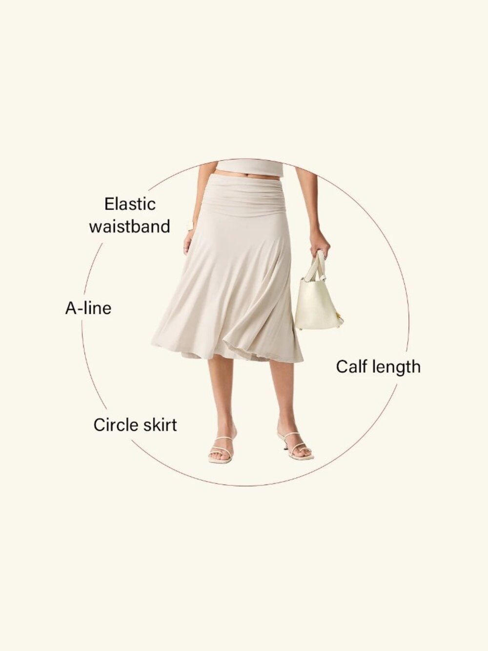 NWT OGL Move Black Eco-SkinKiss® Flowy Side Ruched A-line Midi Skirt XS - Picture 11 of 13